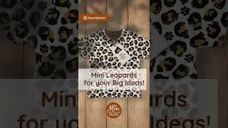 Mini Leopard Print  #fabric #leopard #leopardprint #diy #cute #sewingideas