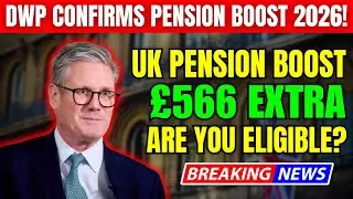 DWP &pound;566 Pension Boost for UK Pensioners in April &ndash; Are You Eligible?