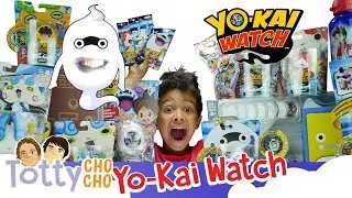 Most YO-KAI Watch Toys on YouTube + Real Life Whisper! REMASTERED TottyChoCho Yo-Kai Watch