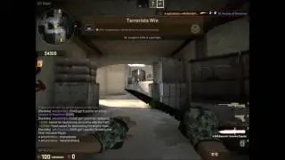 CS:GO awp kill headshot doors (dust2)