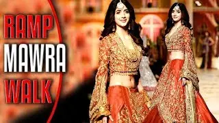 Mawra Hocane Ramp Walk At Pakistan Fashion Show Bridal Week 2018