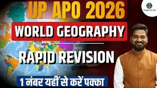 UP APO 2026 | World Geography | Rapid Revision Series | Target Prelims Exam #upapo2025 #upapo