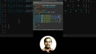 Guess the Output - String Concatenation Program - Java in Tamil - Interview Puzzle - Muthuramalingam