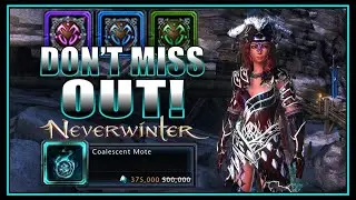 Prepare for Enchanting Stone Farm (lair keys) Super Cheap Coal Mote (50% off) - Neverwinter M28