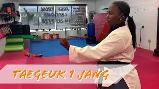 Orange Belt Curriculum - Taegeuk 1 Jang (Taekwondo Poomsae)