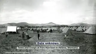 Historic photos of Fort Harrison, Helena