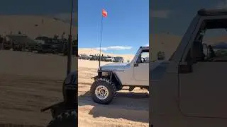Very Fast Jeep #2025 #jeep #chevy #fyp #offroad #dragrace #boosted #silverlake #sanddunes #fast