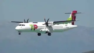 Tap Express ATR-72-600 CS-DJB Landing Malaga LEMG