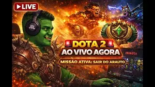 LIVE RANQUEADA: Miss&atilde;o sair do Arauto no Dota 2 #dota2