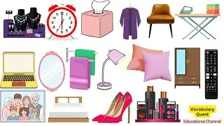 Bedroom Items | Household Item Names In English