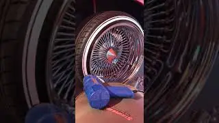 Black tire to custom look