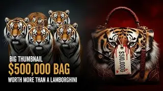 How Tiger Skin Turns Into a $500,000 Luxury Bag