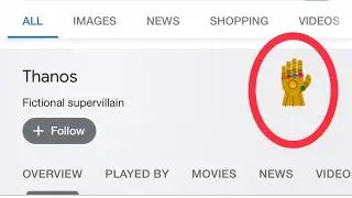 Google's Avengers End game Easter egg for Thanos gauntlet