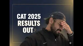 Got XX marks in CAT 2025 📉 Answer Key OUT&hellip; My Expected Percentile...