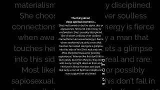Deep Spiritual Women #divinefemine #frequency  #selflove #selfcare #truth #vibration