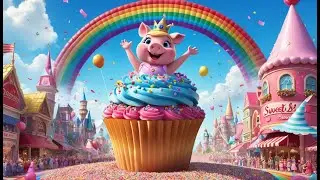 Princess Piggy&rsquo;s Ice Cream Parade | Sweet and Silly Song for Kids | Fun Animal Rhyme