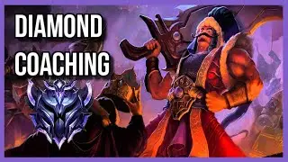 RANK 1 LEAGUE OF LEGENDS COACH TEACHING TRYNDAMERE IN DIAMOND (INFORMATIVE) - League of Legends