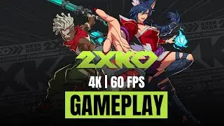 2XKO Closed Beta Gameplay [4K 60FPS] - No Commentary | Riot&rsquo;s New Fighting Game