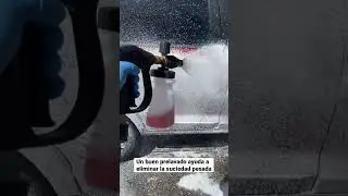 El prelavado con espuma activa es clave a la hora de los servicios carwash y detailing.