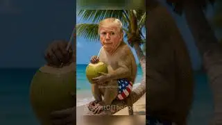 Monkey on Vacation! Putin Can&rsquo;t Believe His Eyes 🏝️🐒