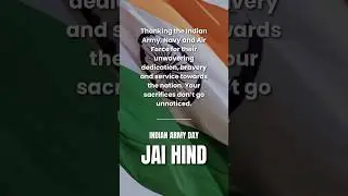 Happy Indian Army Day Status🇮🇳January 15 | Salute to Indian Army 👮&zwj;♂️#shorts #indianarmy #viral