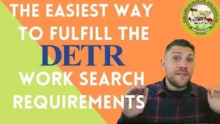 The EASIEST way to fulfill DETR work search requirements