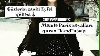 Ozunu cox goyden aparma!Bezen 5 manatloq siqereti 2 qepiklik kibrit yandirir&bull;