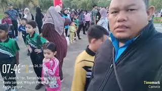 Azwar dan abbas  merentas desa.. 