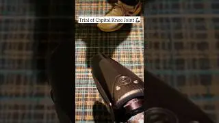 Previously it was Rheo Microprocessor Knee XC & this one is Capital Hydraulic Knee Joint &hearts;️ #viral