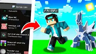 ЛУЧШИЙ мир Pixelmon для Minecraft Bedrock 1.21! &mdash; КОД REALM