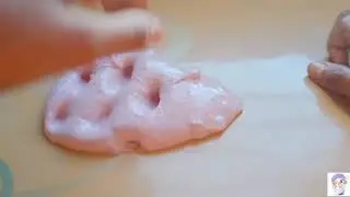 for #slime if we put snow spray what happens