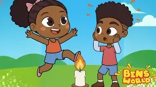 Ben&rsquo;s World | Jack Be Nimble Song for Kids | Fun Jumping Adventure with Ben! 🚀🕯️🐊