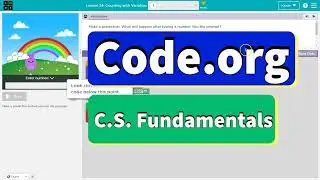 Code.org Lesson 24.1 Counting with Variables | Answer Tutorial | Express Course CS Fundamentals