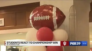 Indiana University's students studying abroad react to national championship game