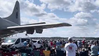 F-35C Lightning - High Speed Pass - NAS OCEANA Airshow 2024