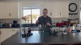 Ninja BR201AMZ Professional Blender 2.0, 1200 Watts, Auto-iQ Program, Total Crushing Blades, 72-oz.
