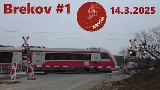 Železničné priecestie Brekov #1 [14.3.2025]