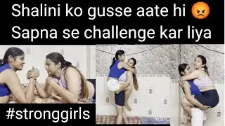 Lift and carry challenge 2 beautiful girls (32 )