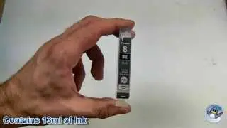 Внутри черного чернильного картриджа Canon CLI-8BK (0620B001)