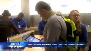 Samsung Forced to Pay Apple $290 Million Patent Damages
