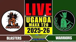BLASTERS vs WARRIORS LIVE | BLA vs WAR - CRICKEX INFO