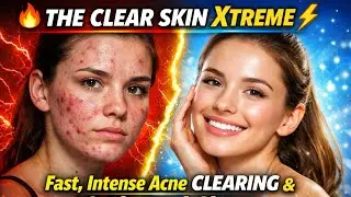 THE CLEAR SKIN XTREME ⚡ Fast, Intense Acne CLEARING & God-Level Glow