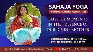 Sahaja Yoga || MORNING MEDITATION || 30 JAN 2026 @ 5.00 AM || Shri Nirmala Chaitanyam ||