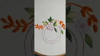 fance and decorative idea pillow / sofa / table cloth round cover design hand embroidery  #shorts