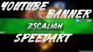 Banner For Zscaliah || SpeedArt
