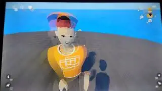 Playing boat crashing simulator in rec room