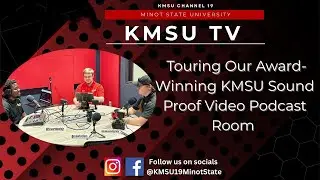 KMSU TV Red Video Podcast Room Tour | Minot State University | Episode 4
