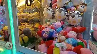 Claw machine// Capit boneka Singapore mall Bugis // Paco fun world