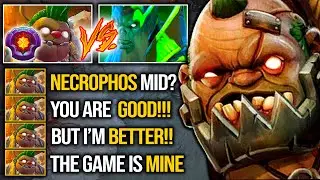 Necrophos Mid Bro? You Are Good But I'm Better | Master Tier Pudge Persona | Pudge Official