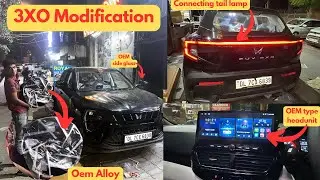XUV 3XO 2025: ख़रीदने से पहले ज़रूर देखें - OEM Headunit, Fog & Tail Lamps ✅ | Mahindra 3XO Modified
